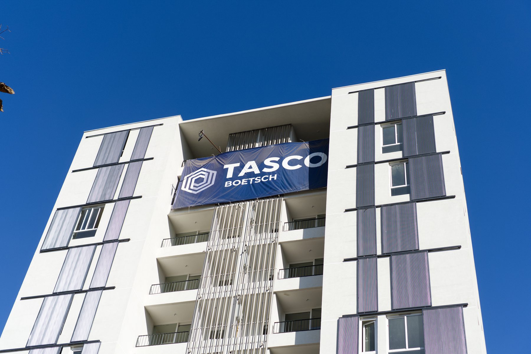 Edificio residencial terminado – proyecto HVAC ejecutado por MAX SERVICES SPA.