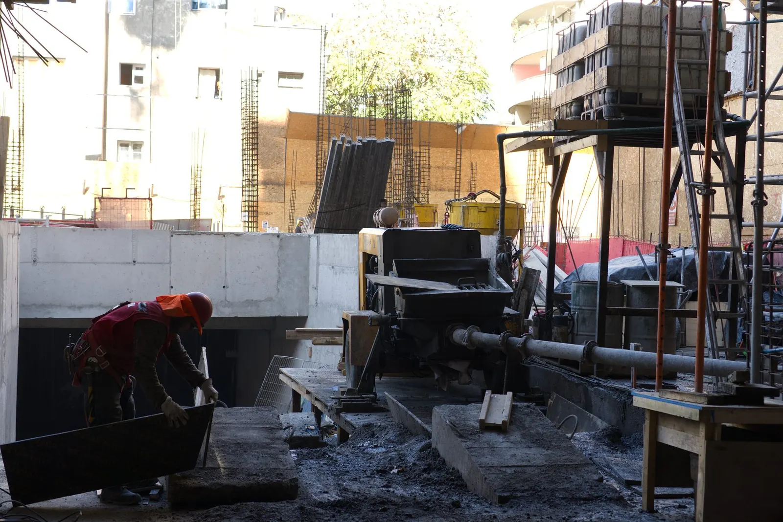 Obra en ejecución – Echeverría Izquierdo — registro de la ejecución.