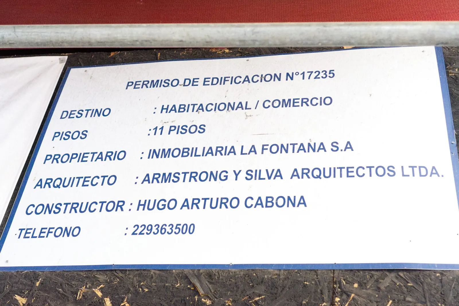 Obra en ejecución – Inmobiliaria La Fontana — proyecto HVAC ejecutado por MAX SERVICES SPA.